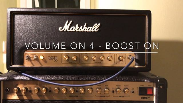 Marshall Origin 20H Cranked From 1 To 10! смотреть онлайн