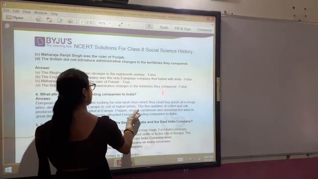 Cl 8 Ch 2 History Exercise questions ans discussion смотреть онлайн