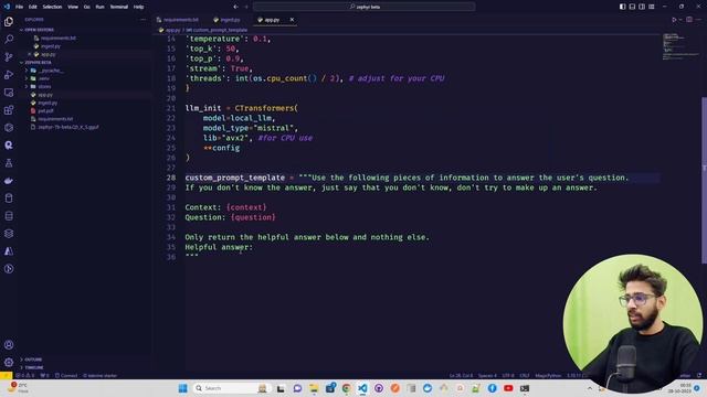 RAG Implementation Using Zephyr 7B Beta LLM: Is This The Best 7B LLM?