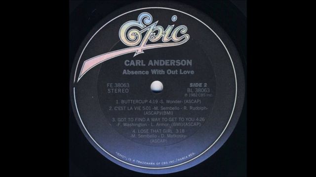 CARL ANDERSON¤¤¤¤Got To Find A Way to Get to You¤1982(HQ) смотреть онлайн