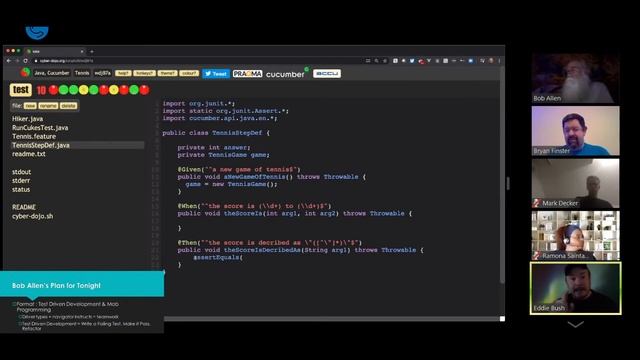 Behavioral Driven Development (BDD) Mob Programming Bob Allen Canton Coders смотреть онлайн
