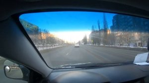 Экзаменационный маршрут ГИБДД в г. Чебоксары: обзор проспекта Тракторостроителей.