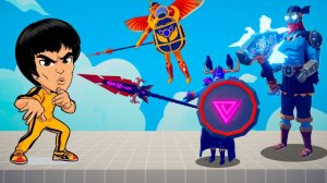 BRUCE LEE vs ALL GOD | TABS - Totally Accurate Battle Simulator