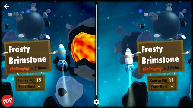 Galaxy Golf VR Google Cardboard - Tee off in another dimension with VR 3D SBS experience. смотреть онлайн