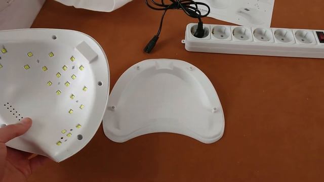 Профессиональная лампа для гель-лака UV Lamp Professional Nail LED с таймером 48W смотреть онлайн