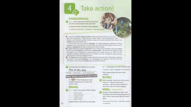 22 Spotlight 7, Module 4, Unit 4c, Page 40 смотреть онлайн