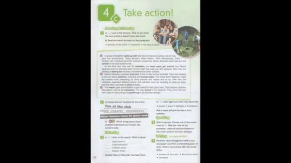 22   Spotlight 7, Module 4, Unit 4c, Page 40