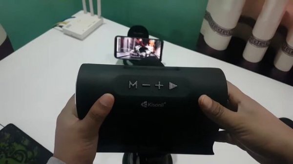 Kisonli Ks 1981 review , Kisonli bluetooth speaker $12 Bass Speaker