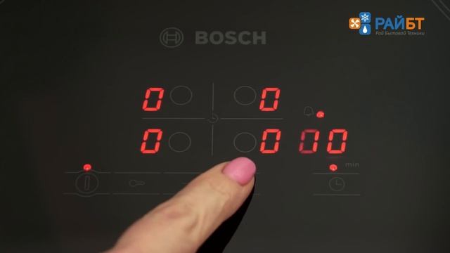 Стеклокерамическая варочная поверхность Bosch PKE 611B17E смотреть онлайн