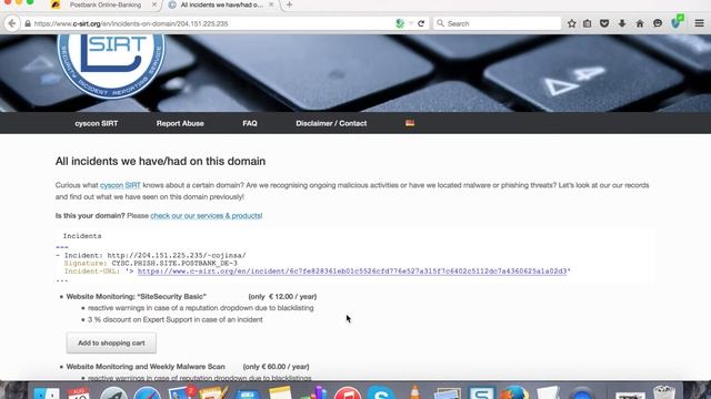Register a Phishing Site with cyscon Security Shield смотреть онлайн