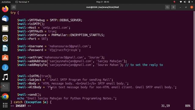 PHP Email using Php Mailer смотреть онлайн