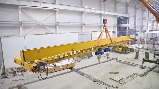 Монтаж крана мостового однобалочного, кран балки 7 150 смотреть онлайн