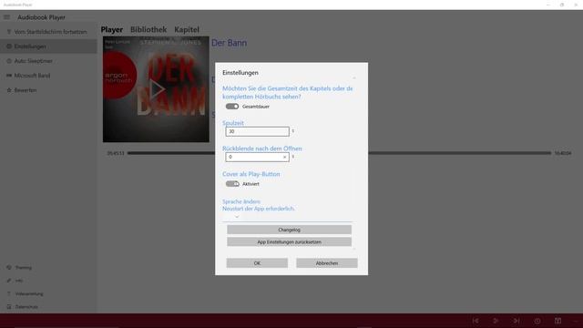 Audiobook Player für Windows 10 und Windows Phone 10 in Deutsch смотреть онлайн