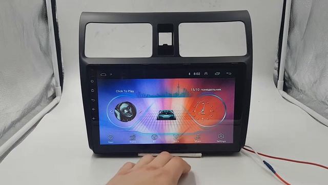 Штатная магнитола Suzuki Swift (2004-2010) Android TA062 смотреть онлайн