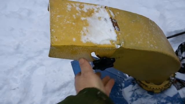 Снегоуборщик самодельный. смотреть онлайн