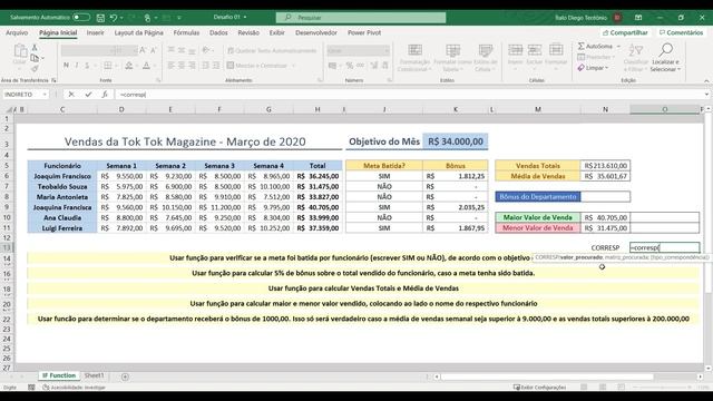 Teste Prático de Nível de Excel - Passo a Passo смотреть онлайн