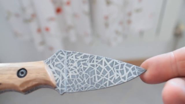 Кастом ножа Kizlyar Supreme Hammy AUS-8. Травление ножа Кизляр суприм хомяк / Sekira Sochi смотреть онлайн