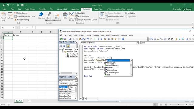 Excel'e Döviz/Parite/Forex Bilgileri Çekmek смотреть онлайн