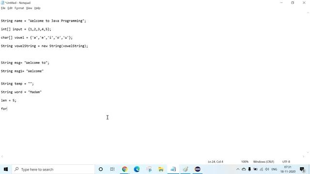 Live session on Strings in Java for Automation Testers - Session 7 смотреть онлайн