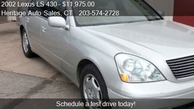 2002 Lexus LS 430 Sedan - for sale in Waterbury, CT 06702 смотреть онлайн