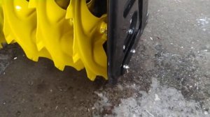 Модернизация лыж на снегоуборщик чемпион stt1170e