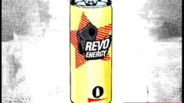 Рекламный ролик энергетика Revo в стиле поп-арт смотреть онлайн