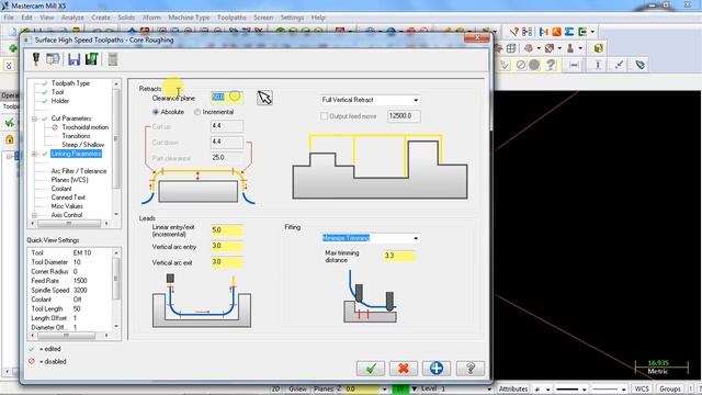 Mastercam X5 making high speed milling program смотреть онлайн