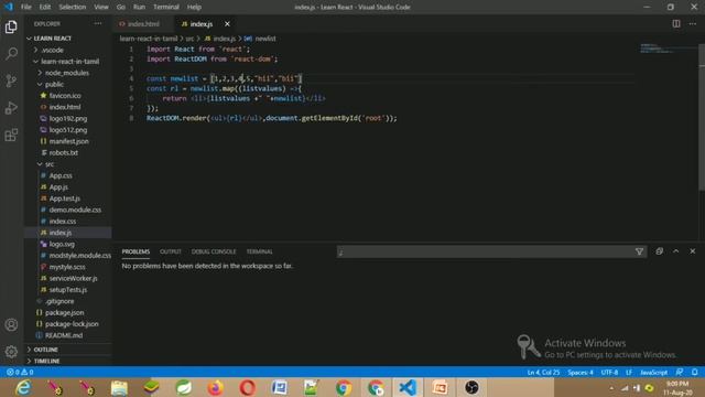 React List | React Array | ReactJS Tutorial | Part - 18 | Tamil | 2020 смотреть онлайн
