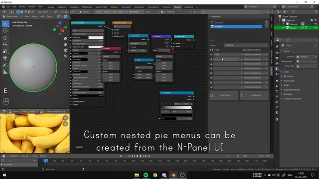 NodePie, FREE Blender Addon To Create Pie Menus To Add Nodes смотреть онлайн