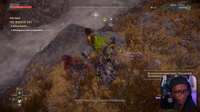 HORIZON FORBIDDEN WEST Walkthrough Part 18 - Sky Clan смотреть онлайн