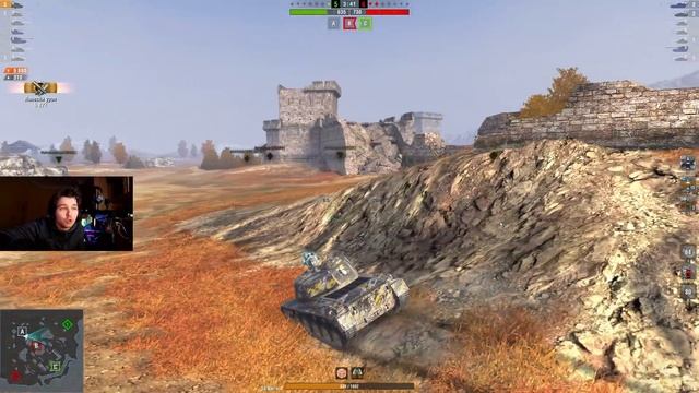 ОФИГЕТЬ НА ЧТО СПОСОБЕН Vickers Light ● ТЫ ПОЙМЕШЬ КАК ИГРАТЬ НА ЛТ ● WoT Blitz смотреть онлайн