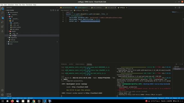 Flask Create Login API смотреть онлайн