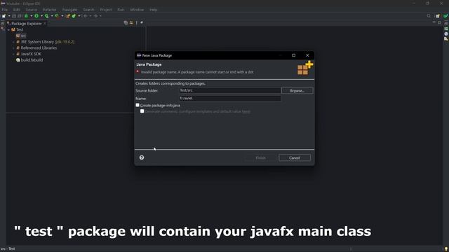 JavaFX project structure | Java 19 | Eclipse смотреть онлайн