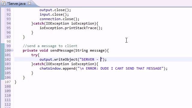 Intermediate Java Tutorial 45 How to Send Messages YouTube смотреть онлайн