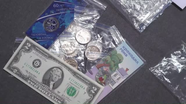 Новые монеты в коллекцию. Россия, США, Приднестровье. Распаковка посылки. смотреть онлайн