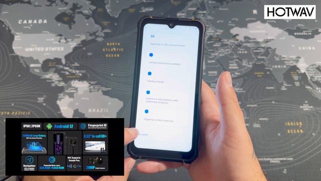 HOTWAV W10 Pro - Rugged Phone 15000 mAh ( Unboxing and Hands-On ) смотреть онлайн