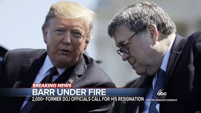Firestorm grows around William Barr смотреть онлайн