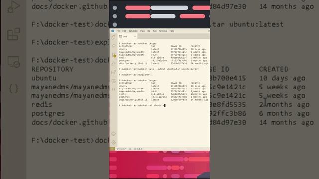 docker save and docker load commands - share images without registry смотреть онлайн