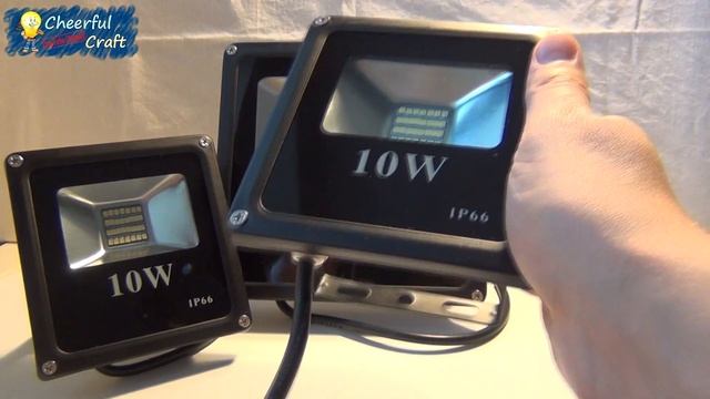 How to install a LED Flood Light? Installation of LED Flood Light and on / off button. смотреть онлайн