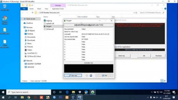 How to Reset Epson L3100 with Resetter
