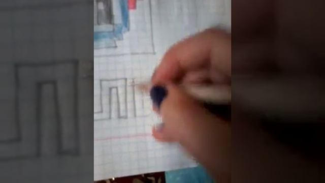 Рисуем по клеточка я люблю лето УРОК N6 смотреть онлайн