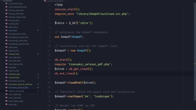 Cara membuat pdf di php mysql - #Part2 смотреть онлайн