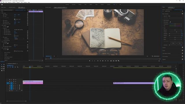Переход из рисунка в видео | Premiere Pro 2022 #117 смотреть онлайн