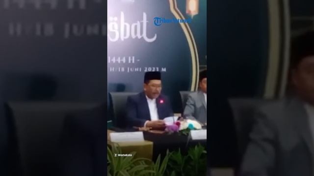 Pemerintah Resmi Tetapkan Hari Raya Idul Adha Jatuh pada 29 Juni 2023 смотреть онлайн