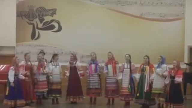 Детский Фольклрорный ансамбль "Веселинка" ДШИ N15 им. Л. Л. Христиансена, г. Саратов. смотреть онлайн