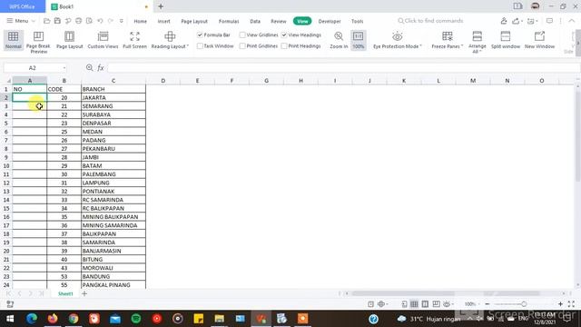 WPS Spreadsheet 1. Numbering смотреть онлайн