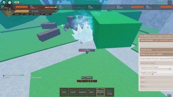 Fruit BattleGrounds Script OP SCRIPT AUTO LEVEL FARM AUTO BOUNTY FARM INF GEMS ETC direct pastebin