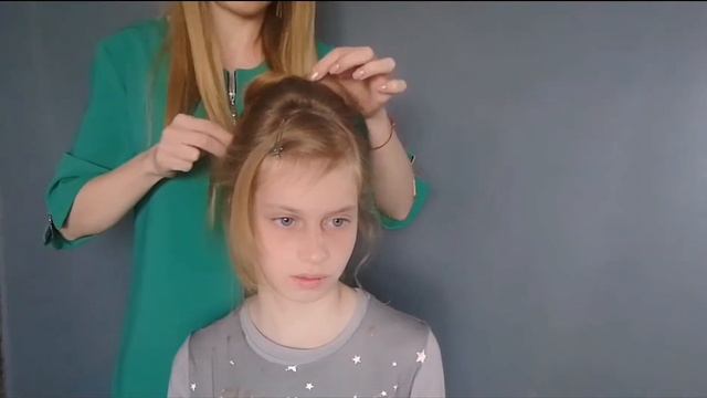 Вечерняя прическа смотреть онлайн