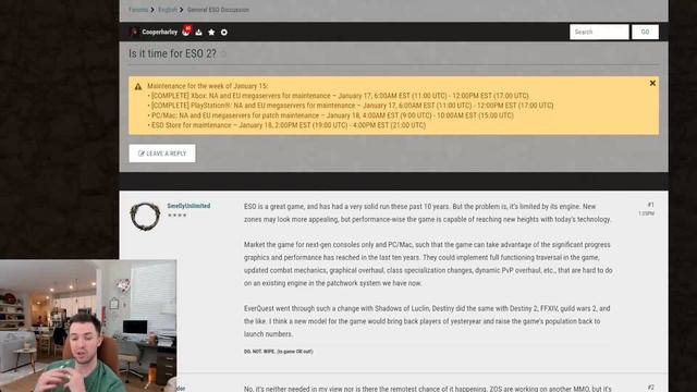 Is It Time For Elder Scrolls Online 2? смотреть онлайн