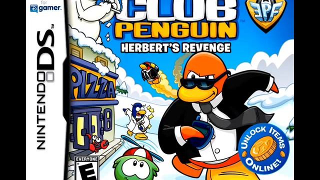 Club Penguin Elite Penguin Force: Herbert's Revenge Mine Training Caverns Music DS смотреть онлайн